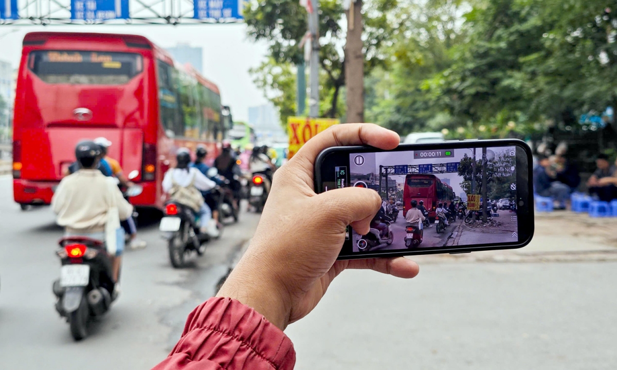 Từ 1/4, người dân có thể sử dụng VNeID để phản ánh vi phạm giao thông