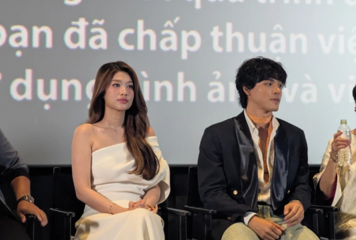 Đoàn Thiên Ân và Khương Lê - Ảnh: VA