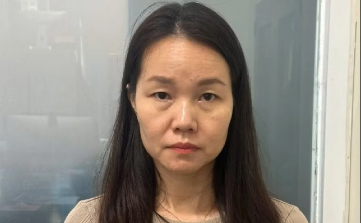 Đào Thị Thu Hoài - Giám đốc Công ty Trách nhiệm hữu hạn Du học Global. (Nguồn: Công an nhân dân)