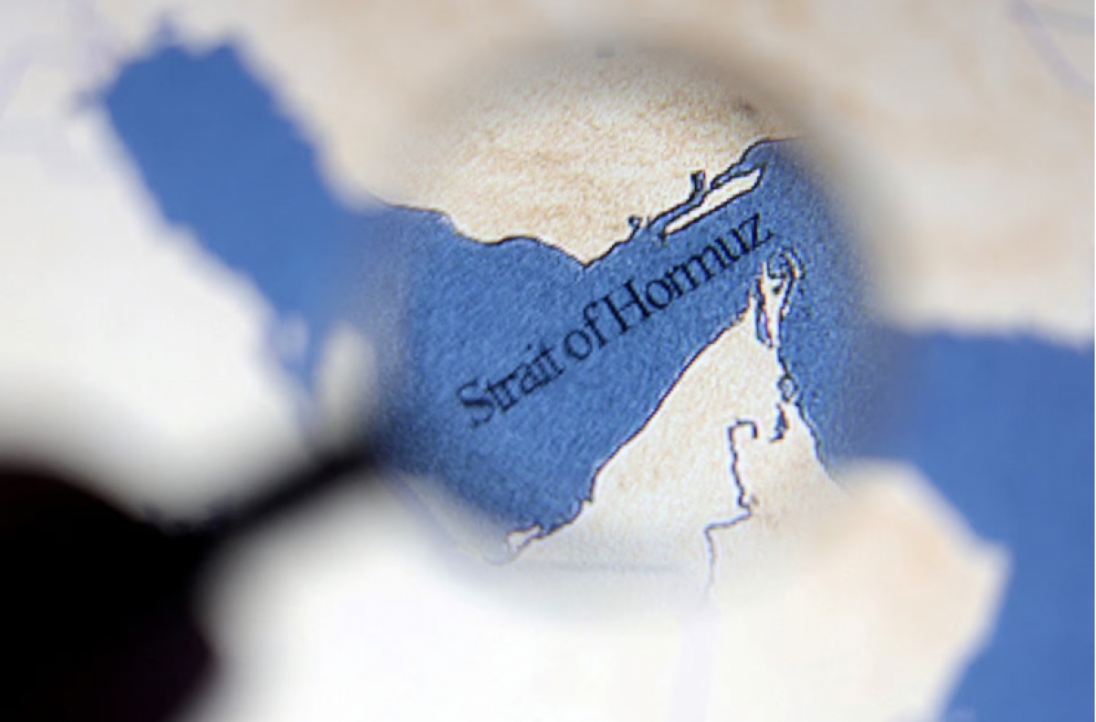 Eo biển Hormuz (Ảnh: Reuters)
