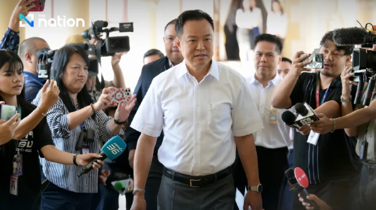 Ảnh Thủ tướng Thái Lan Anutin sau phiên họp Nội các gần đây - Nguồn The Nation