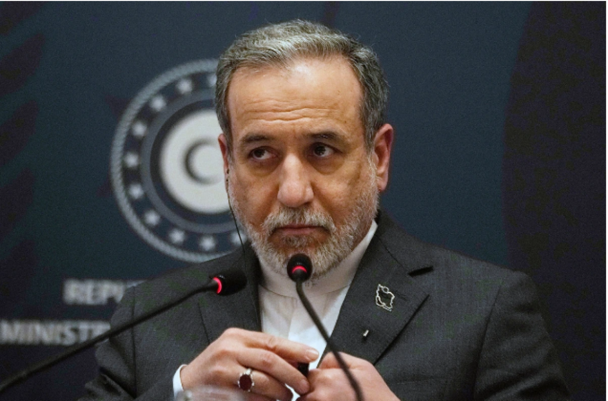 Ngoại trưởng Iran Abbas Araghchi phát biểu với báo giới trong một cuộc họp báo tại Istanbul, Thổ Nhĩ Kỳ, ngày 30/1/2026. Ảnh: AP