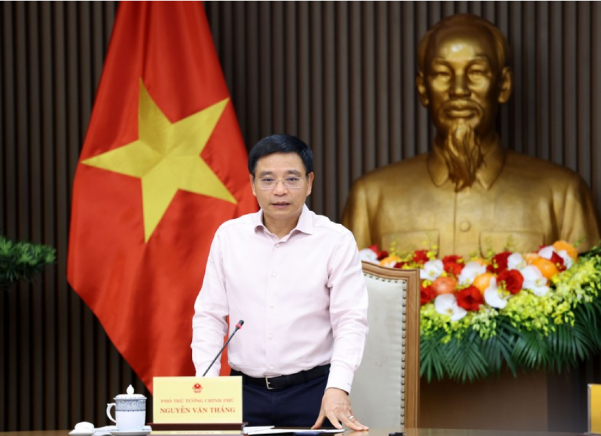 Phó Thủ tướng Nguyễn Văn Thắng: Đảm bảo cho trung tâm tài chính có đủ các điều kiện vận hành thông suốt - Ảnh VGP/Đức Tuân