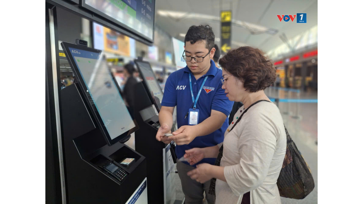 Việc làm thủ tục bằng sinh trắc học rút ngắn thời gian xuống chỉ còn vài phút