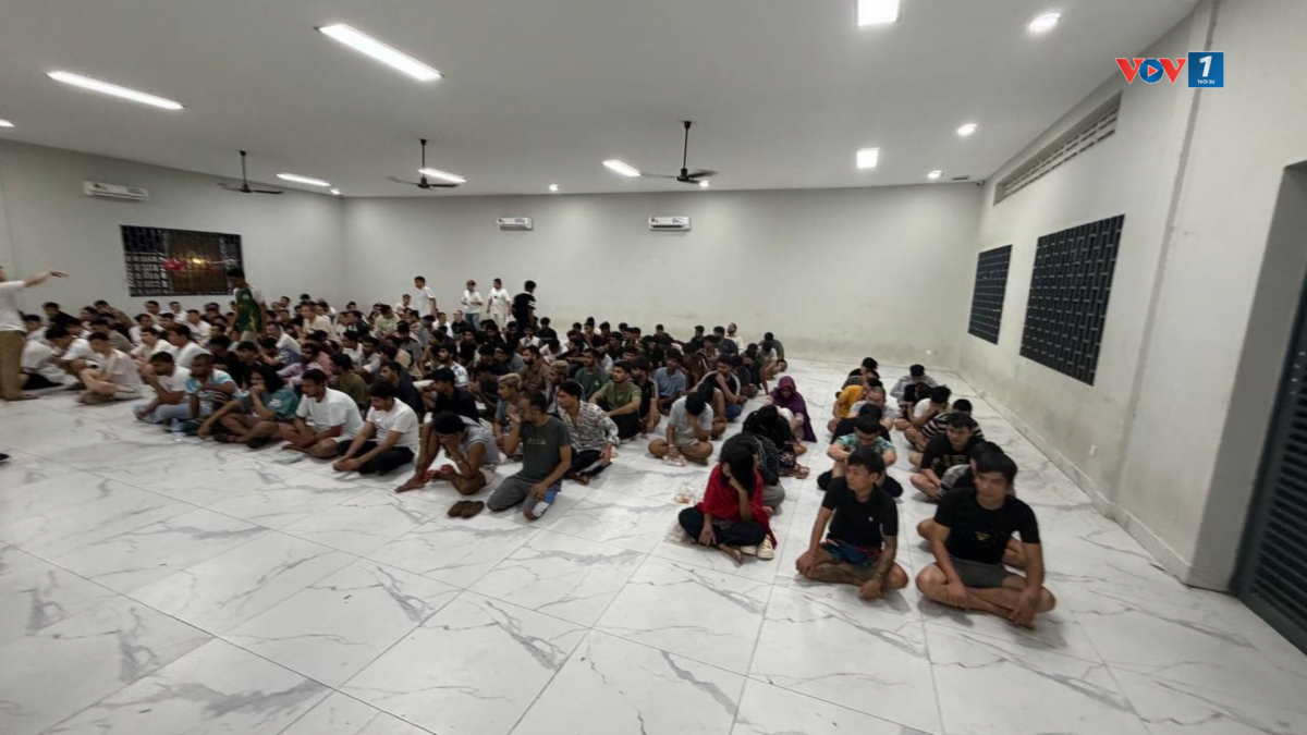 Hiện trường vụ đột kích