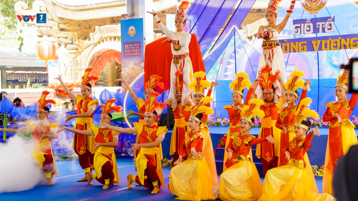 Đại lễ Giỗ Tổ Hùng Vương tổ chức chuỗi hoạt động mang đậm dấu ấn văn hóa - tâm linh tại Khu Du lịch Văn hóa Suối Tiên (Ảnh: BTC)