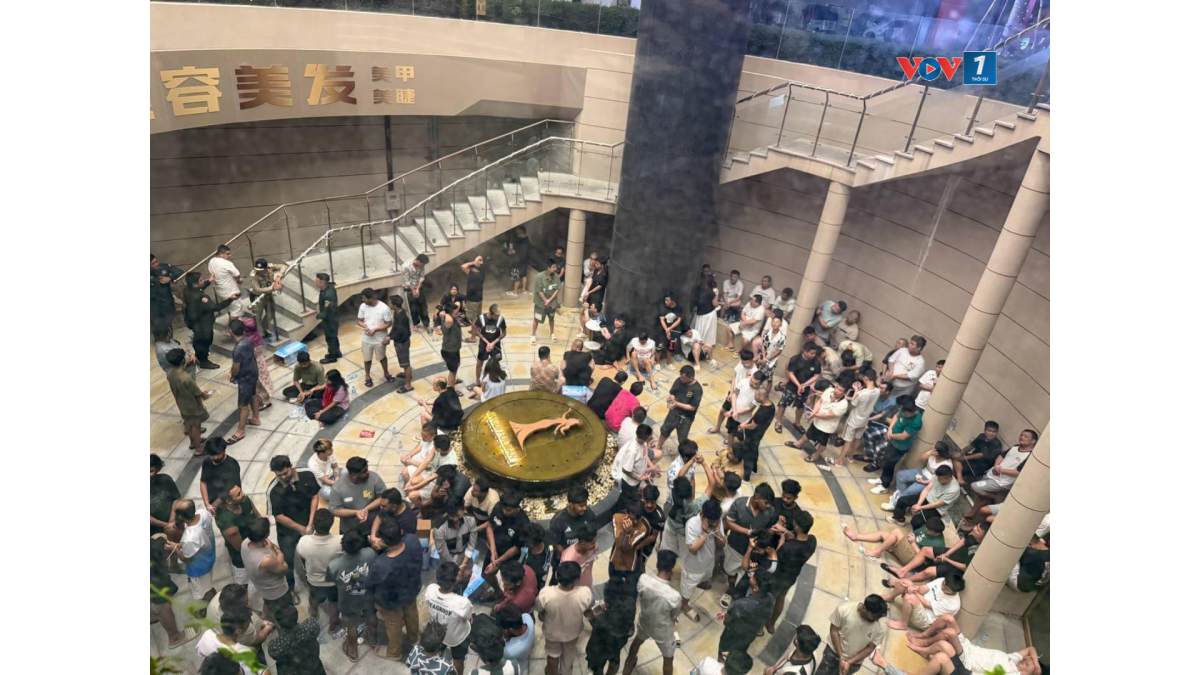 Hiện trường vụ đột kích