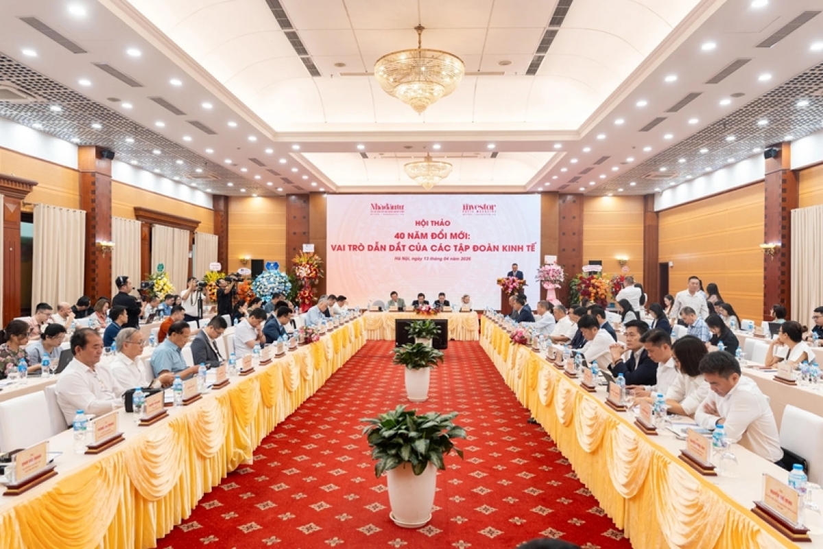 Toàn cảnh Hội thảo 40 năm Đổi mới Vai trò dẫn dắt của các tập đoàn kinh tế