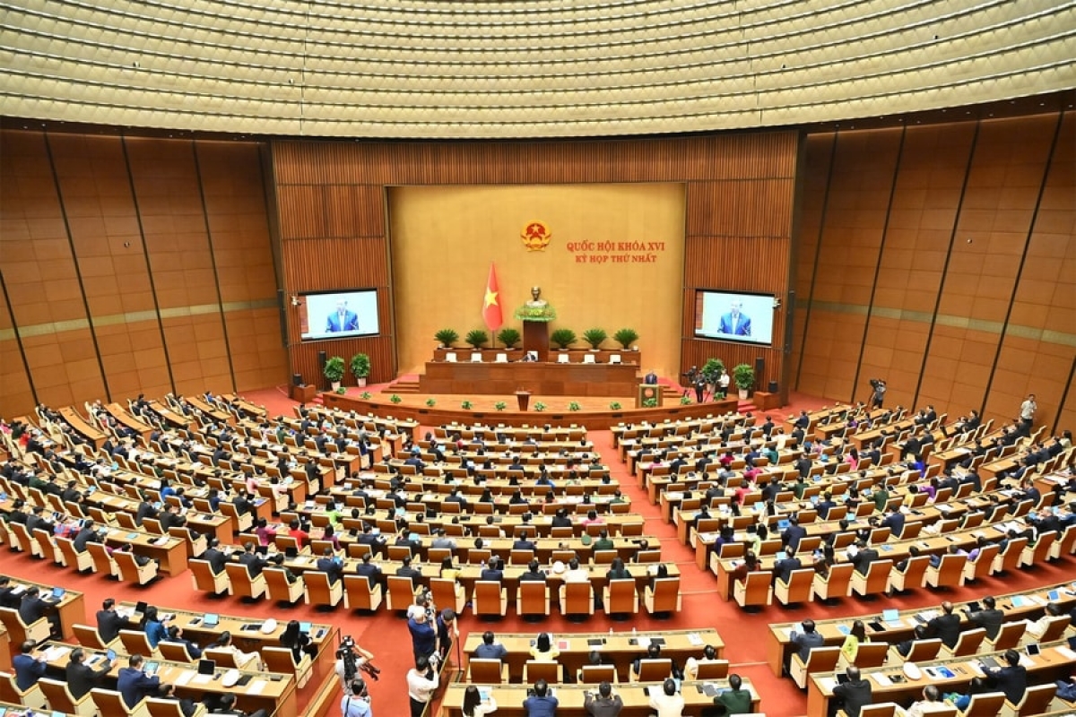 Quang cảnh Kỳ họp thứ Nhất, Quốc hội khóa XVI