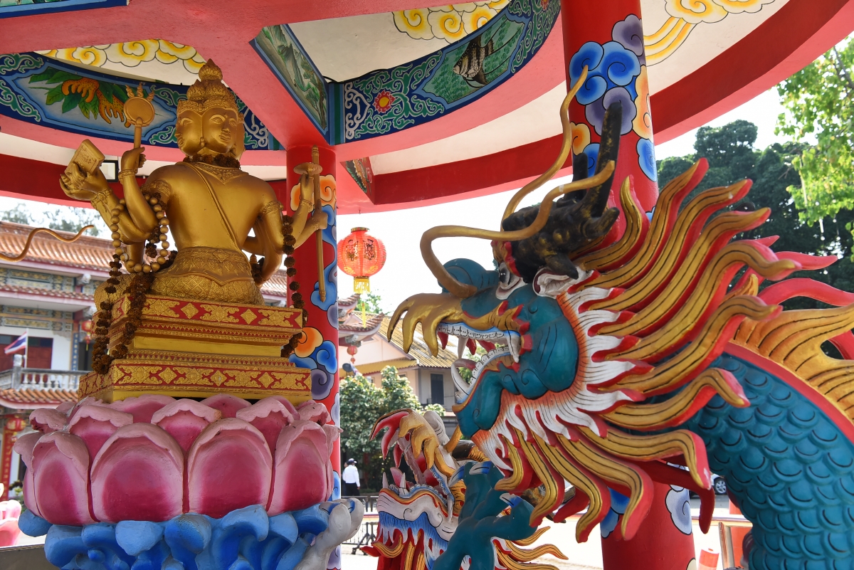  Chùa Khánh Thọ là sự kết hợp hài hòa giữa kiến trúc Việt- Thái và Hán