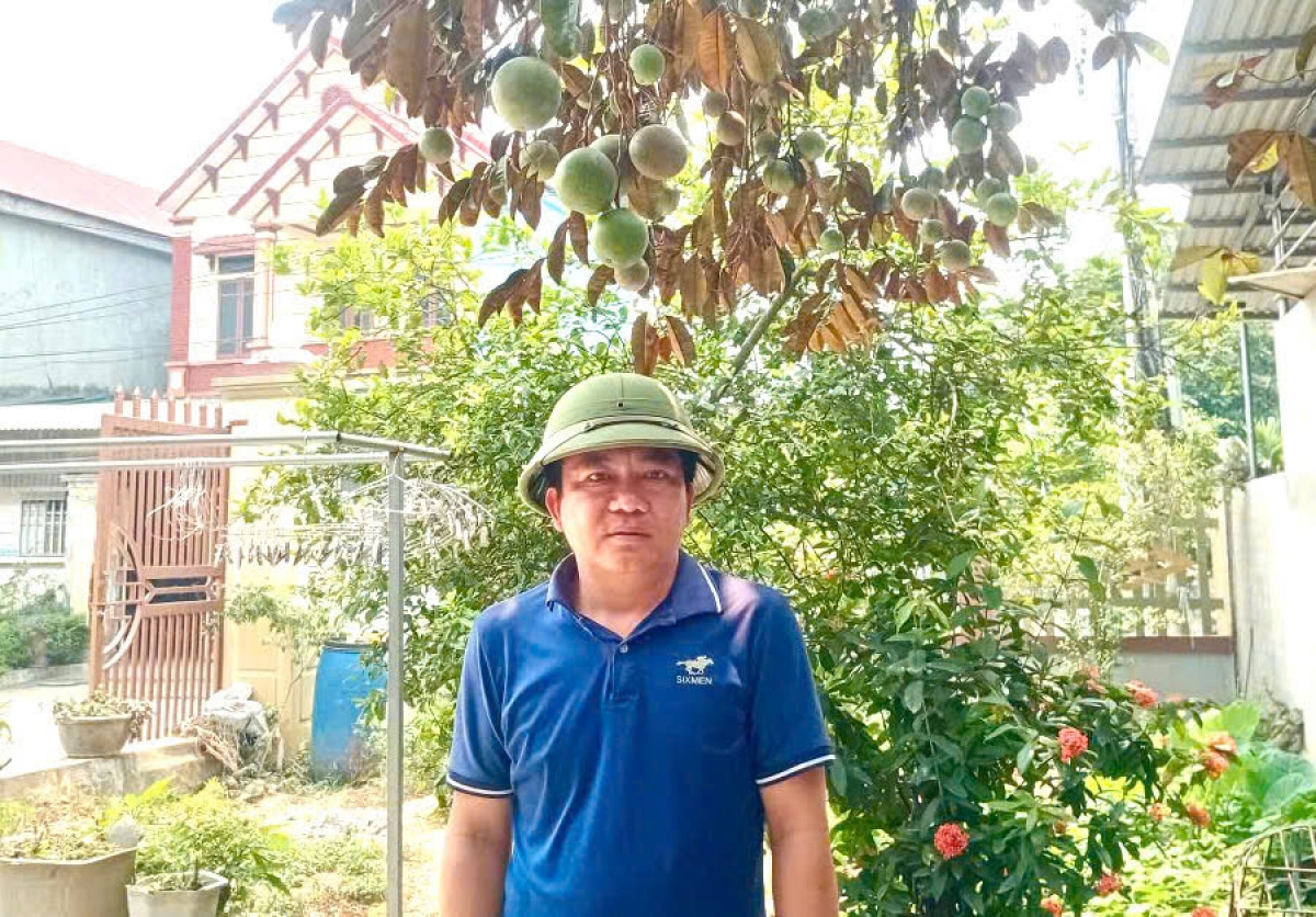 Ông Vũ Văn Thành, thôn Mai Trung, xã Định Hoà, tỉnh Thanh Hoá