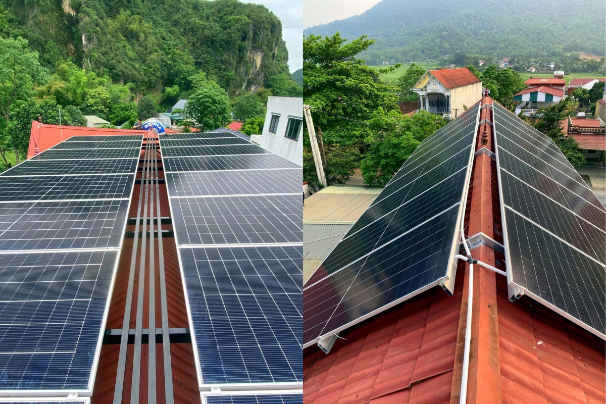 Công ty Điện lực Thanh Hoá, EVNNPC đẩy mạnh phát triển ĐMTMN tại các cơ quan, công sở và hộ gia đình. (Ảnh Hùng Mạnh)
