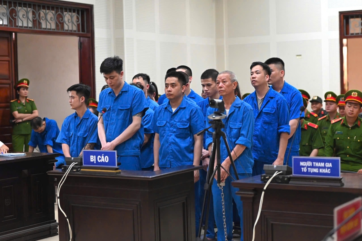 19 bị cáo trong vụ án nhận nhiều mức án khác nhau, trong đó có 4 án tử hình và 5 án chung thân.