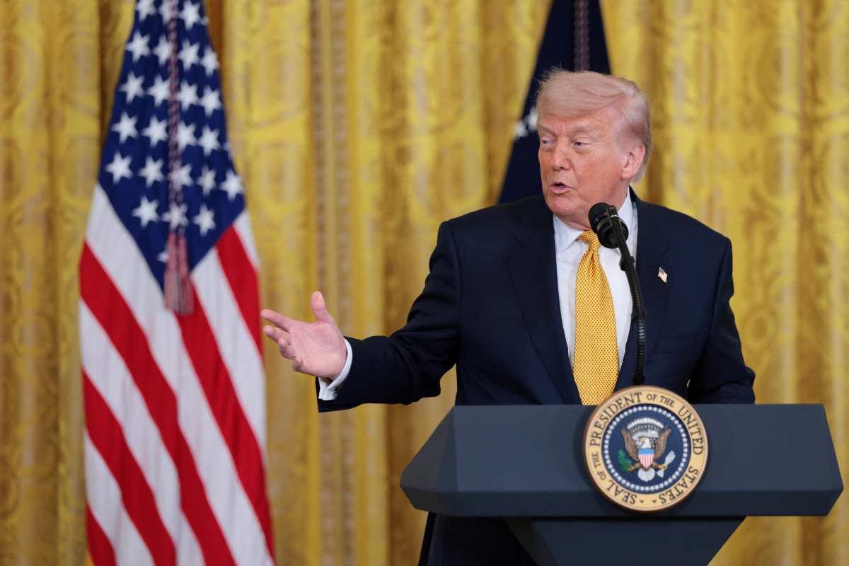 Tổng thống Mỹ Donald Trump (ảnh: Reuters)