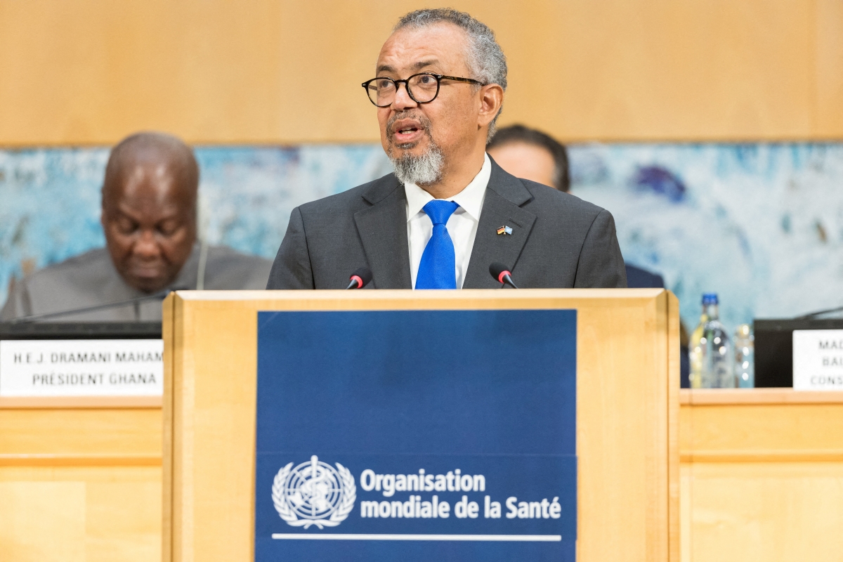 Tổng giám đốc WHO Tedros Adhanom Ghebreyesus