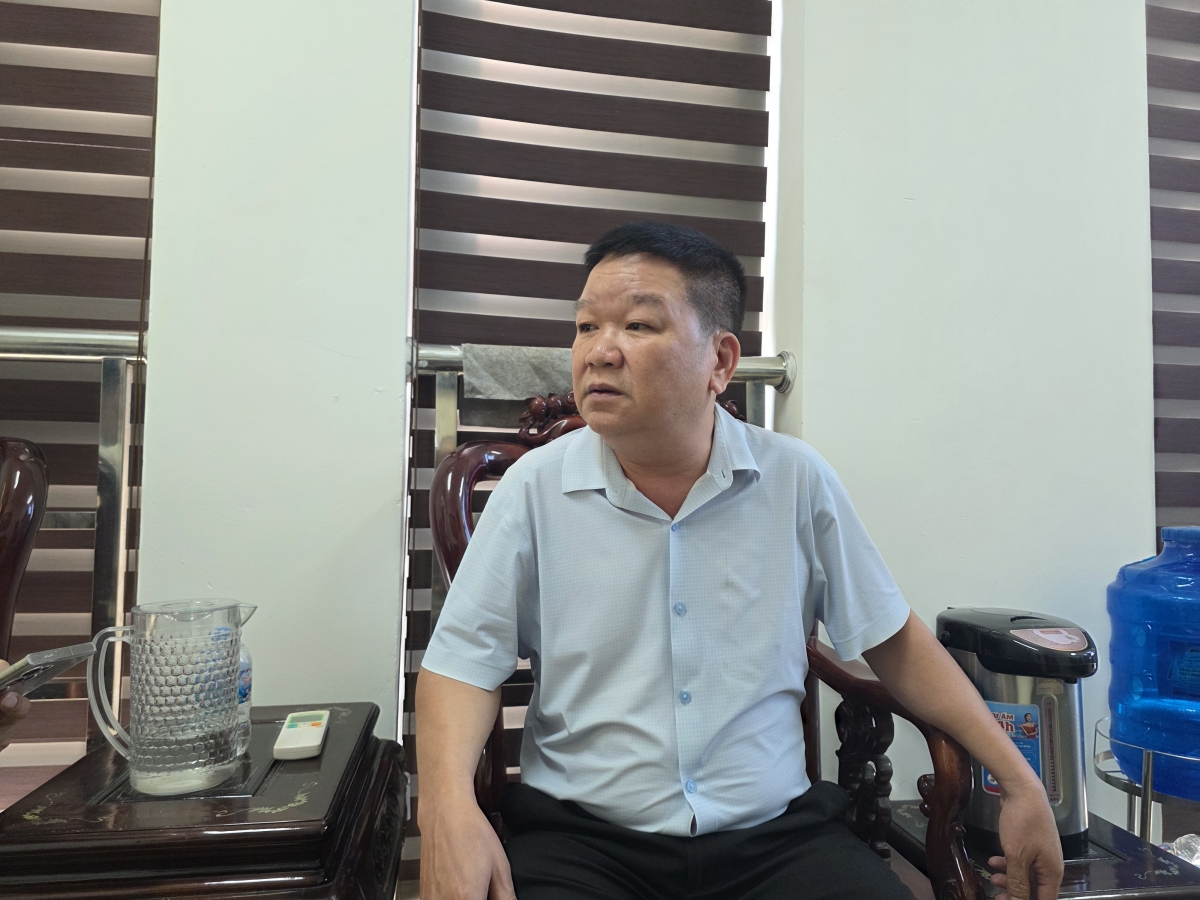 Ông Nguyễn Hữu Khanh, Giám đốc Trung tâm phục vụ hành chính công phường Sầm Sơn.