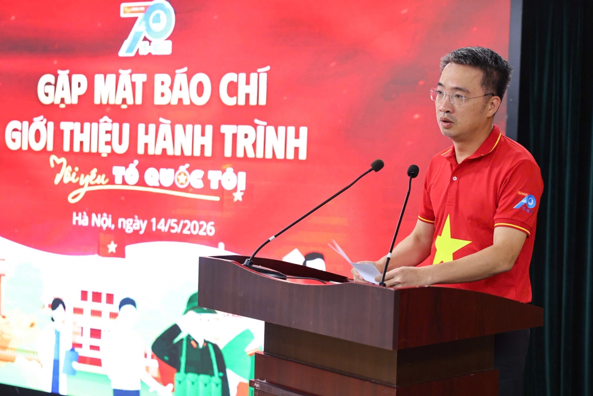 (Bí thư Trung ương Đoàn, Chủ tịch Hội LHTN Việt Nam Nguyễn Tường Lâm phát biểu tại chương trình)