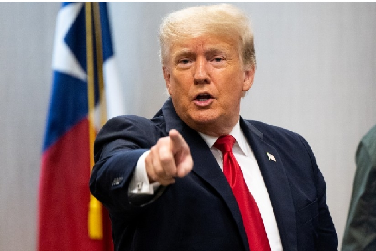 Tổng thống Donald Trump. Ảnh Reuters 
