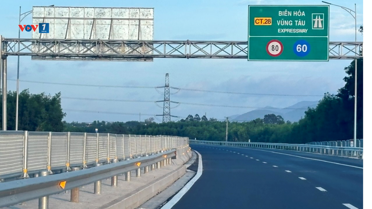 Cao tốc Biên Hoà - Vũng Tàu sẽ khai thác tạm toàn tuyến
