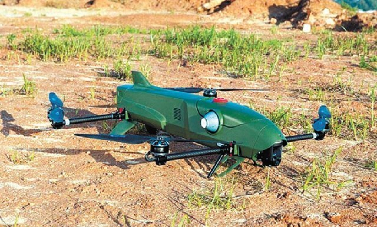 UAV tự sát Rotem-L của quân đội Hàn Quốc. Ảnh: Rotem