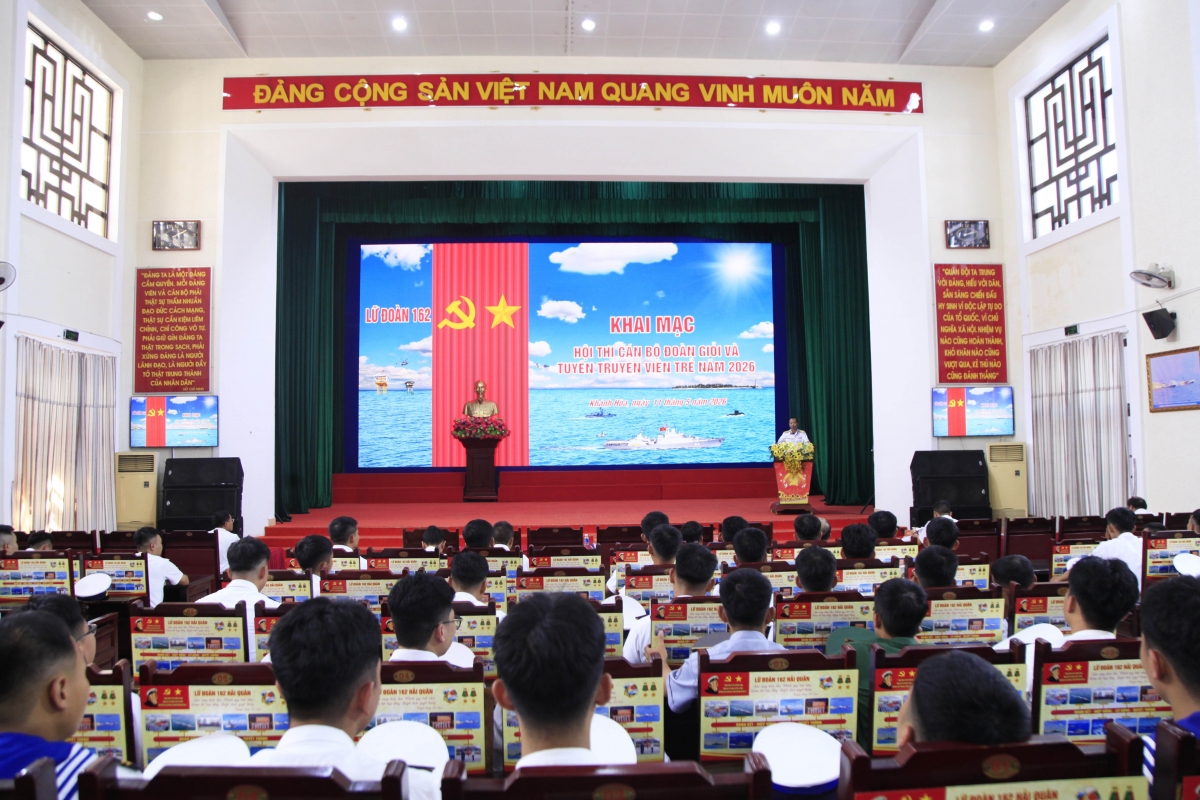 Quang cảnh khai mạc Hội thi