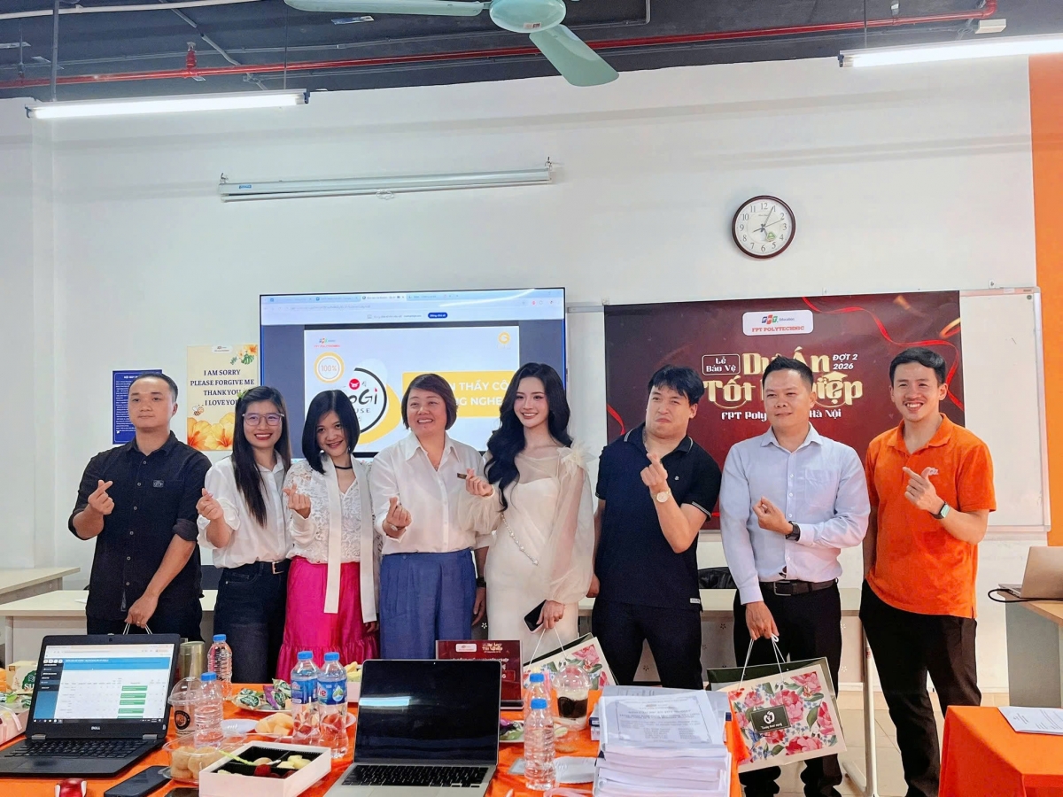 Các buổi tốt nghiệp của ngành logictics Cao Đẳng FPT Polytechnics.