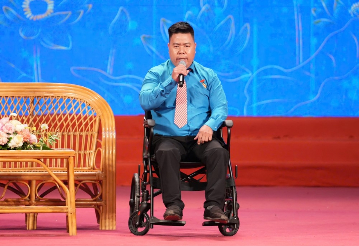 Anh Nguyễn Thanh Điền – công nhân Công ty TNHH Box-Pak Việt Nam (TP Hồ Chí Minh) (Ảnh LĐ)