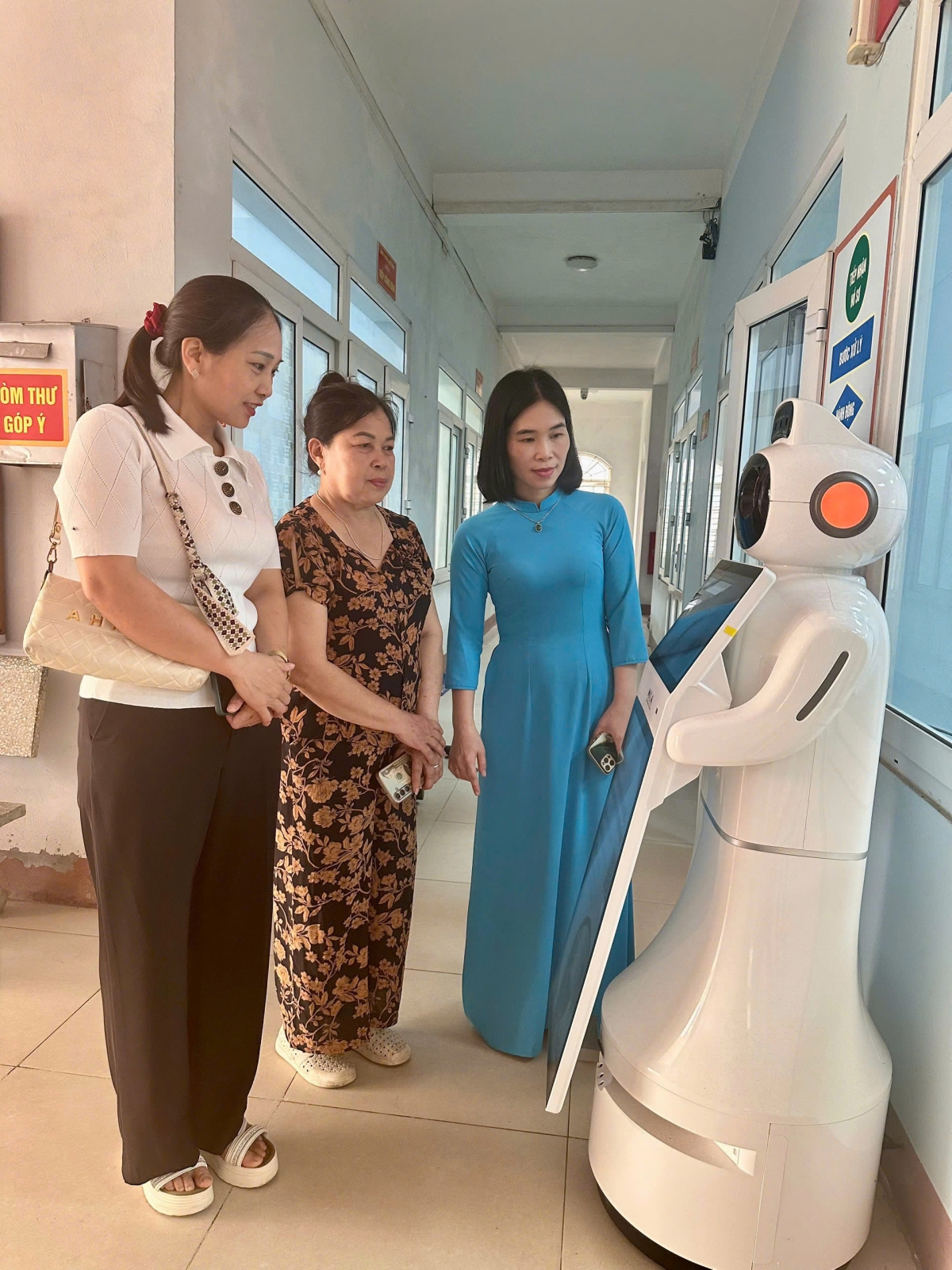 Mô hình Robot thông minh tại phường Quyết Thắng (tỉnh Thái Nguyên) 