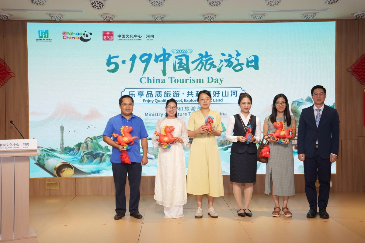 Giai đoạn 2026–2027 được xác định là Năm Hợp tác Du lịch Trung – Việt.
