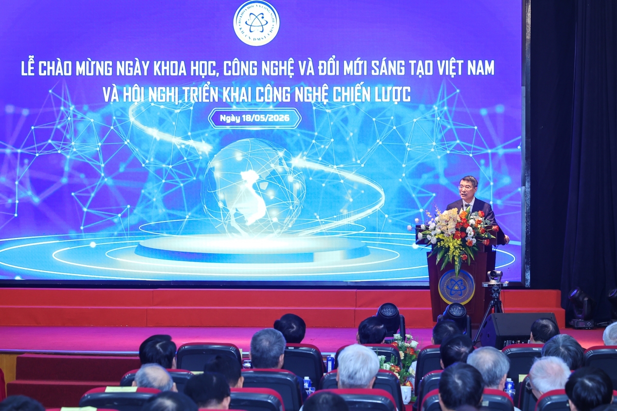 Thủ tướng Lê Minh Hưng phát biểu tại buổi lễ