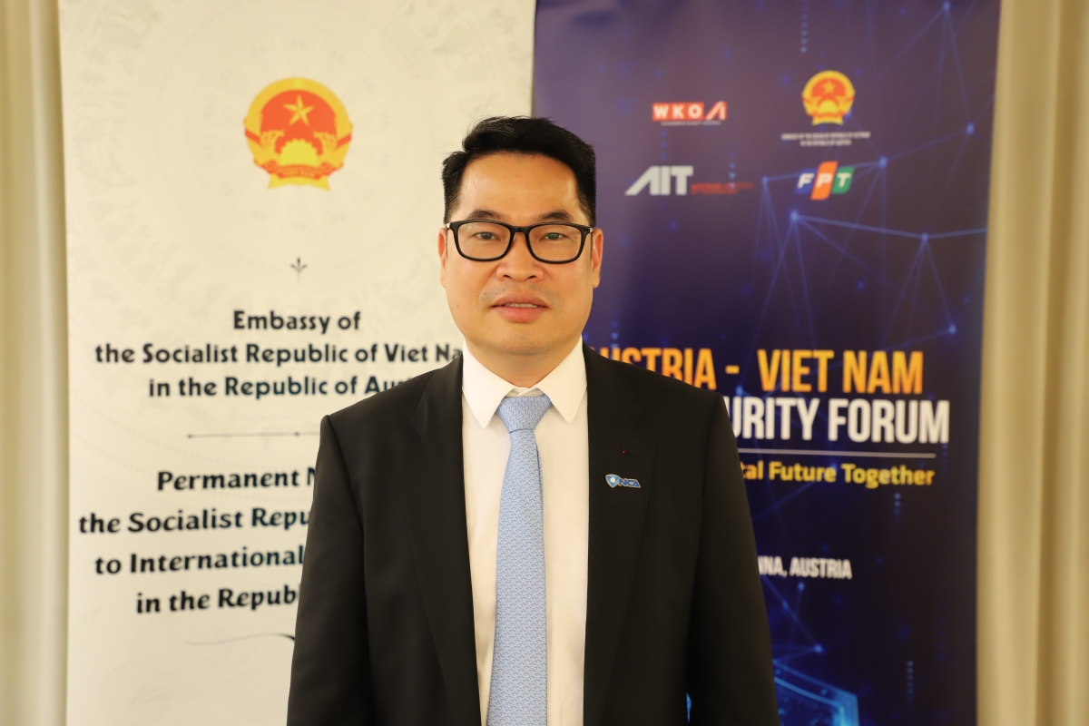 Ông Vũ Duy Hiền, Phó Tổng Thư Ký kiêm Chánh Văn phòng Hiệp hội An ninh mạng Quốc gia