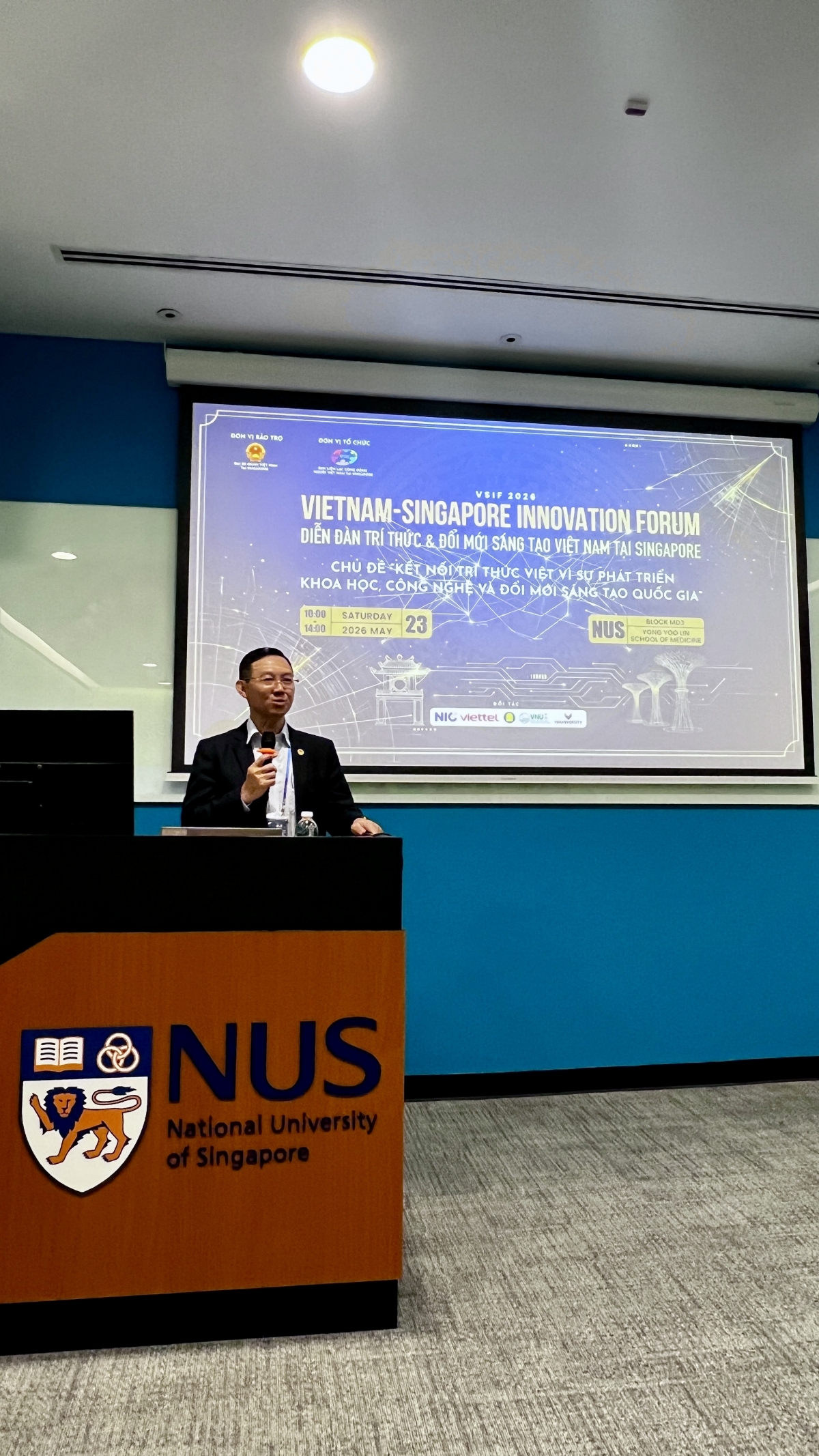 Đại sứ Việt Nam tại Singapore Trần Phước Anh (VSIF 2026)