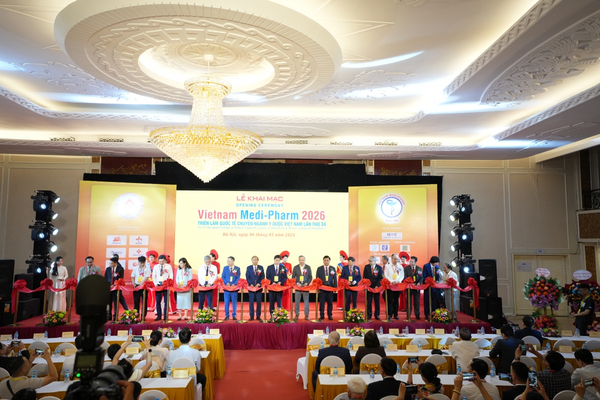 Khai mạc Triển lãm Quốc tế chuyên ngành Y dược Việt Nam lần thứ 34