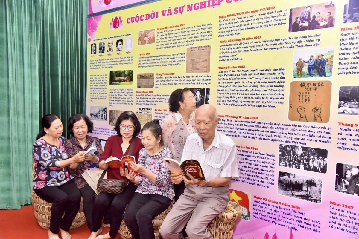 Không gian trưng bày trở thành điểm đến ý nghĩa, góp phần lan tỏa giá trị tư tưởng, đạo đức Hồ Chí Minh.
