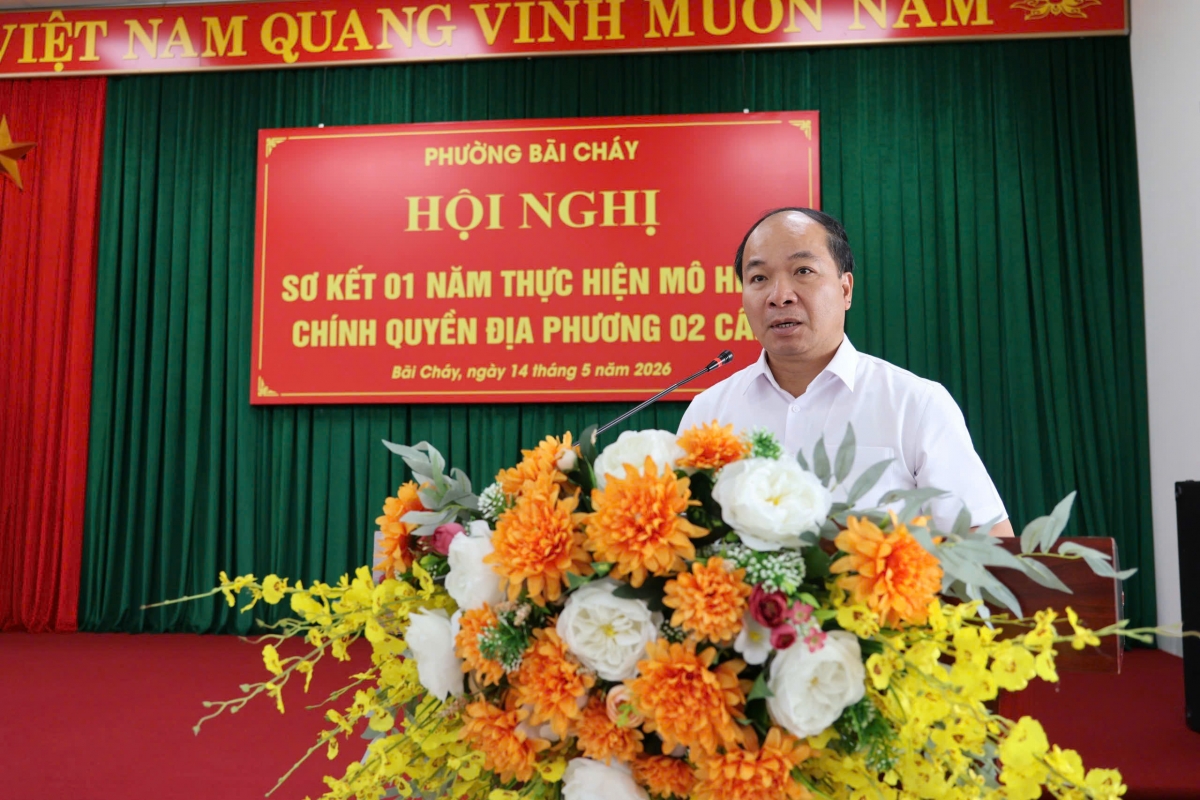 Ông Nguyễn Hoàng Quý, Bí thư Đảng ủy, Chủ tịch HĐND phường Bãi Cháy chia sẻ việc được trao thêm quyền chủ động giúp địa phương linh hoạt hơn trong điều hành và huy động nguồn lực.