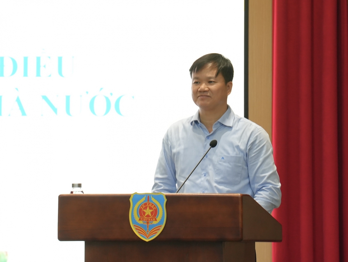 Ông Nguyễn Ngọc Vũ - Phó Cục trưởng Cục đăng ký giao dịch bảo đảm và Bồi thường nhà nước