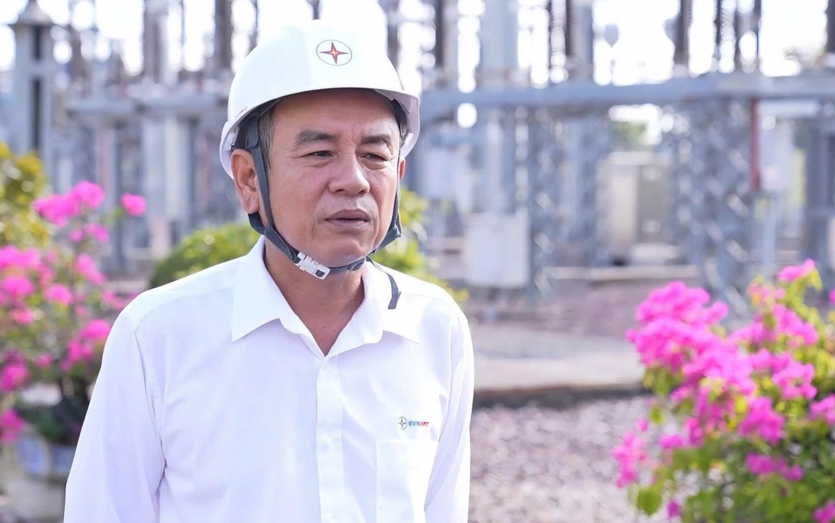 Ông Trần Hồng Tuấn - Phó Truyền tải điện Gia Lai (ảnh Hoàng Việt)