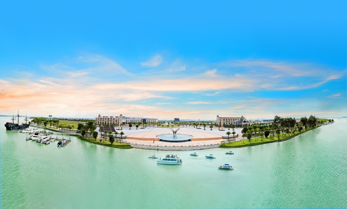 Diện mạo sống động của đô thị Aqua City