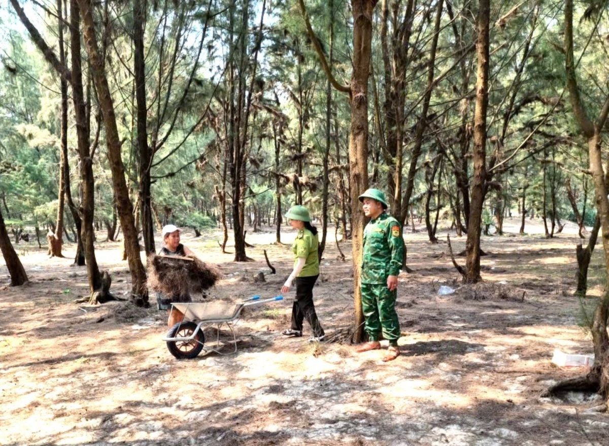 Kiểm lâm chủ động phòng chống cháy rừng