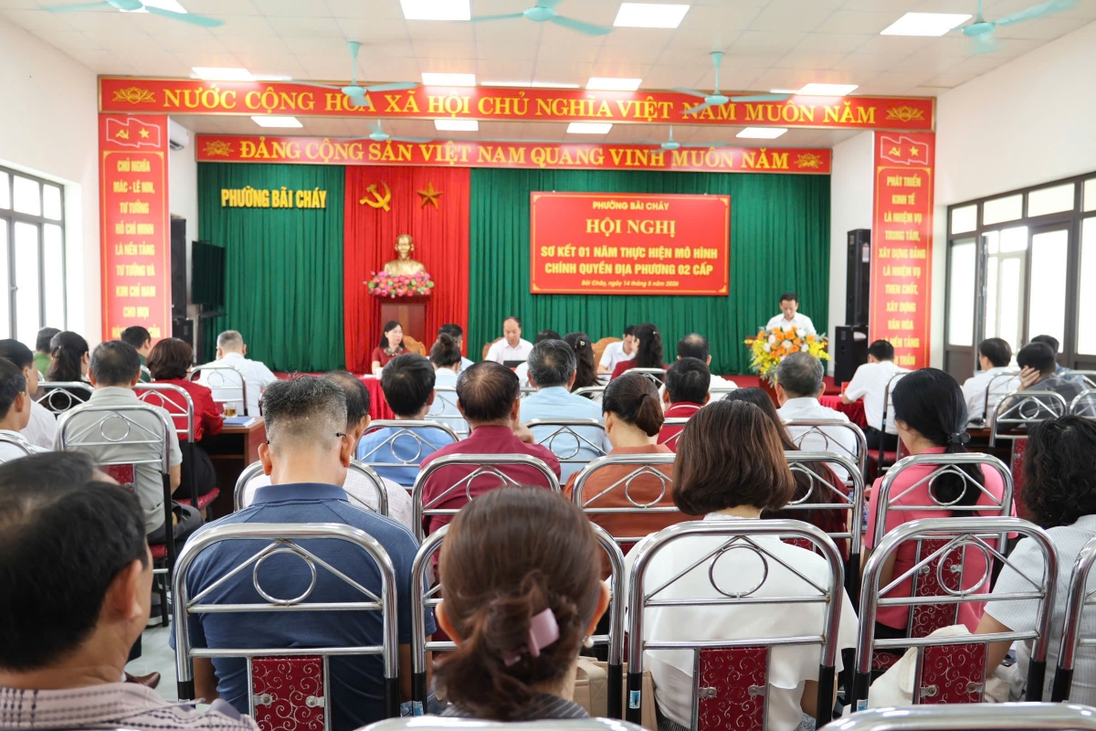 Sau gần một năm thực mô hình chính quyền hai cấp, Đảng ủy, UBND phường Bãi Cháy đã đúc rút được nhiều bài học từ thực tiễn.