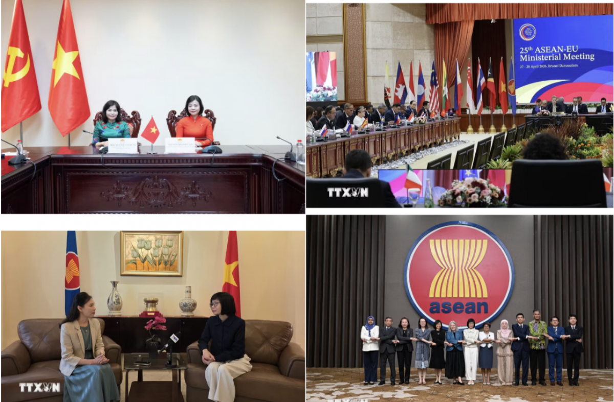 Việt Nam tiếp tục cùng ASEAN thúc đẩy duy trì môi trường hòa bình, an ninh và ổn định.