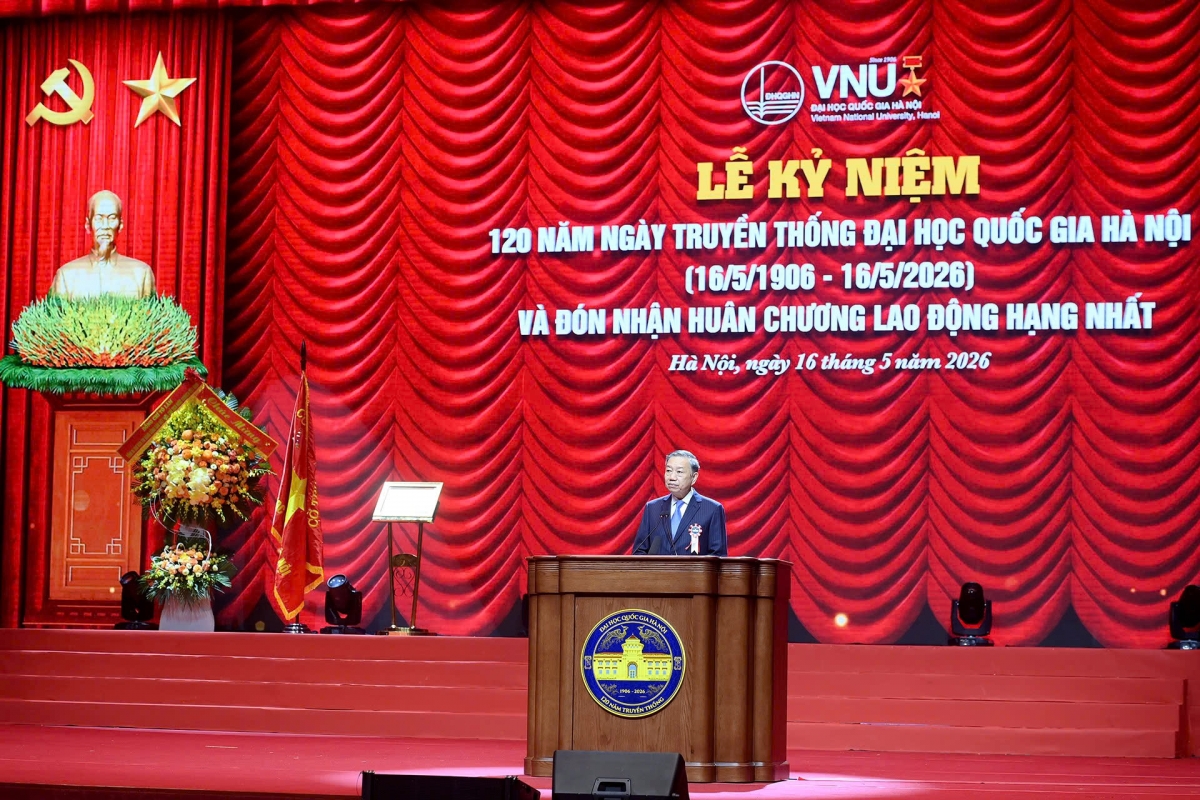 Tổng Bí thư, Chủ tịch nước Tô Lâm phát biểu tại buổi lễ