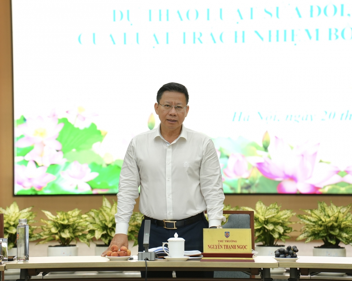 Thứ trưởng Bộ Tư pháp Nguyễn Thanh Ngọc