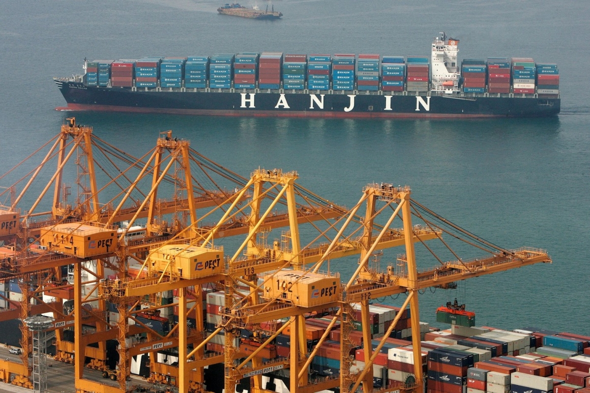 Xuất khẩu tiếp tục là trụ đỡ quan trọng của kinh tế Hàn Quốc (ảnh: Reuters)