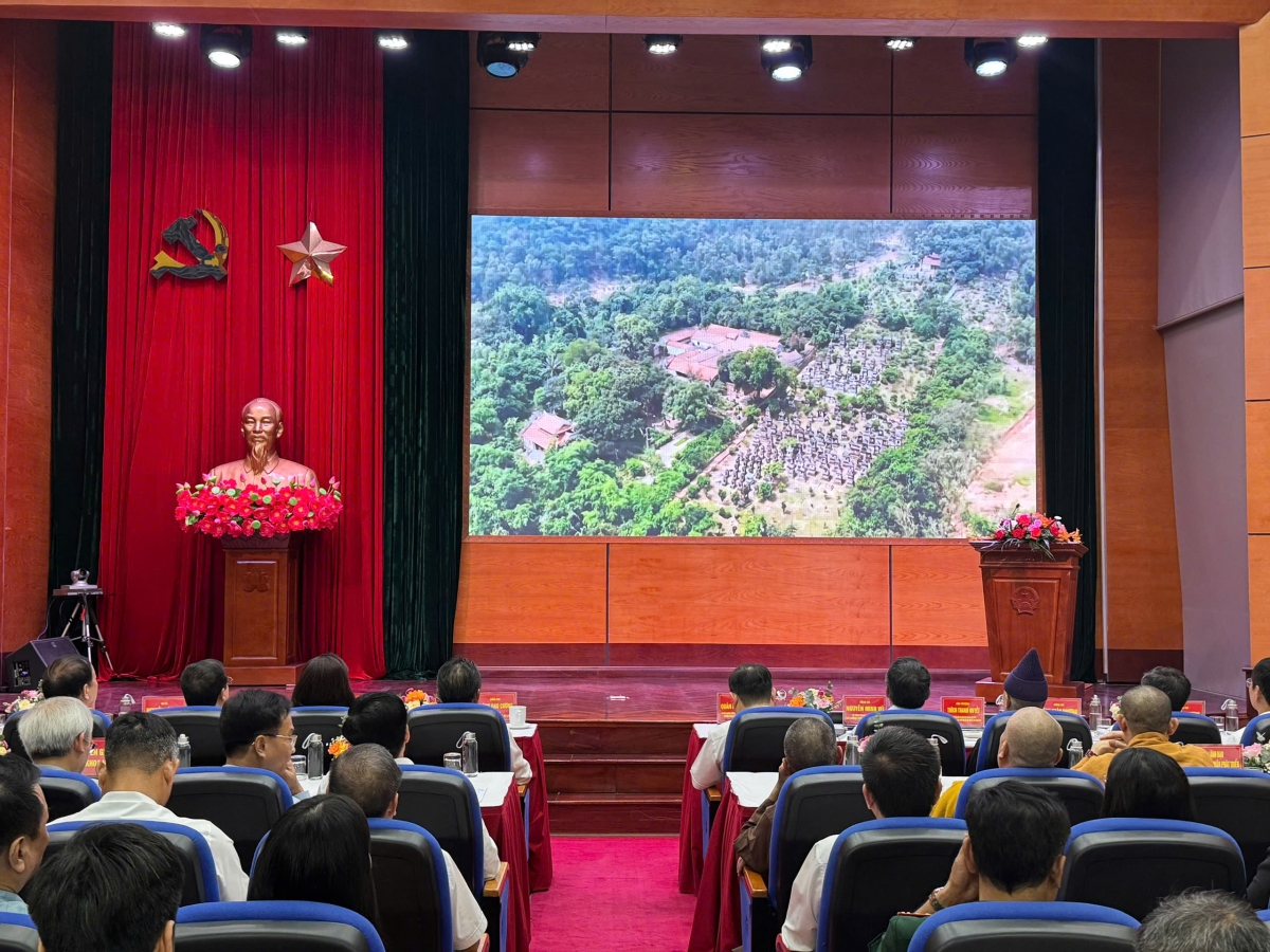 Tại Hội nghị tổng kết, ban tổ chức đã trình chiếu video clip quá trình xây dựng Hồ sơ đề cử