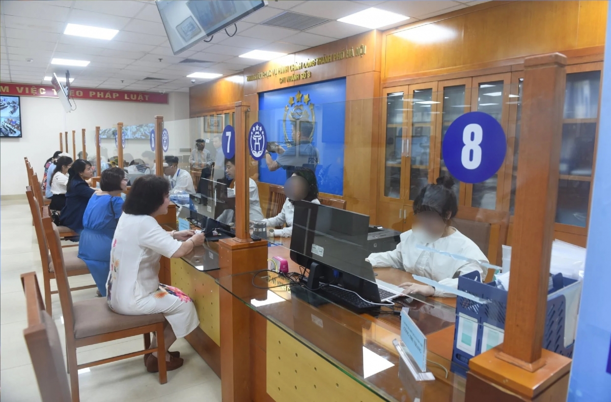 Trung tâm Phục vụ hành chính công chi nhánh số 3, TP Hà Nội.
