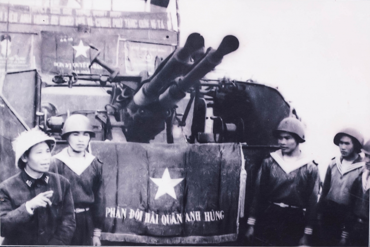 Phân đội 7, Trung đoàn 171 đơn vị đầu tiên của Hải quân nhân dân Việt Nam được tuyên dương Anh hùng Lực lượng vũ trang nhân dân - Ảnh tư liệu