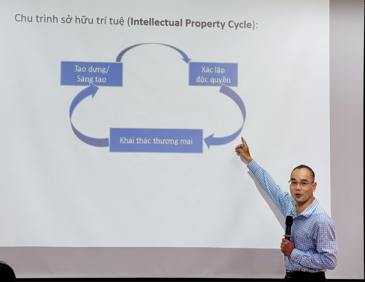 TS. Nguyễn Hữu Cẩn- Quyền Viện trưởng Viện Khoa học Sở hữu trí tuệ, Bộ Khoa học và Công nghệ