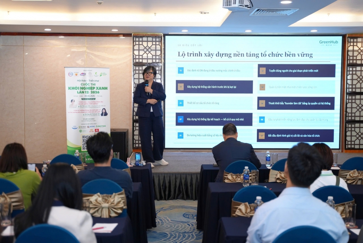 Chuyên gia thường xuyên tập huấn kiến thức cần thiết cho doanh nghiệp khởi nghiệp sau cuộc thi (Ảnh BSA).