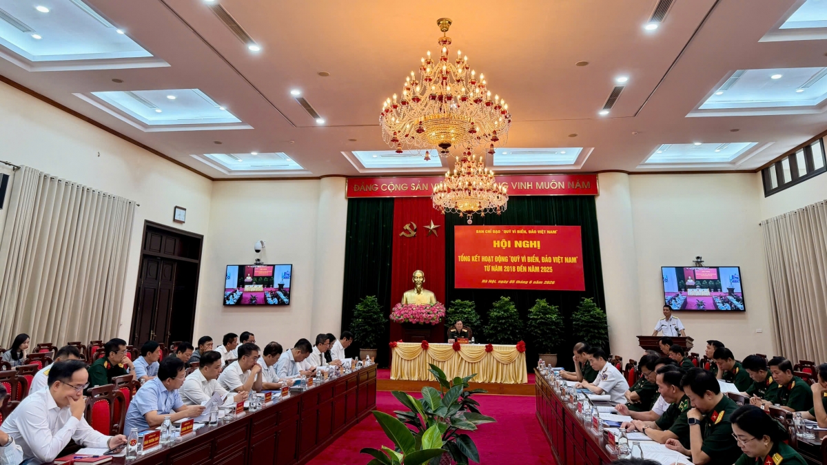 Hội nghị tổng kết hoạt động Quỹ “Vì biển, đảo Việt Nam” giai đoạn 2018–2025